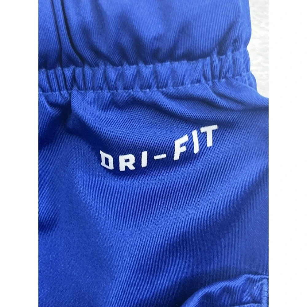 Texas Rangers Shorts Mens Size 2XL Blue Nike Dri-Fit Performance Baseball (Read)